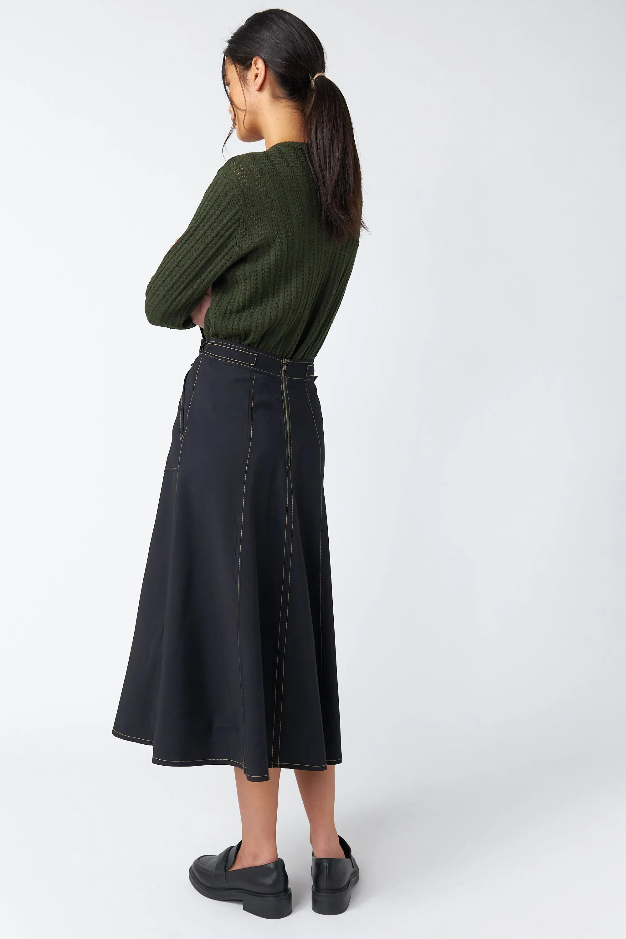 Scallop cardigan
