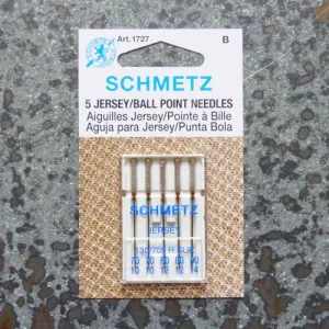 Schmetz Sewing Machine Needles : Jersey / Ballpoint