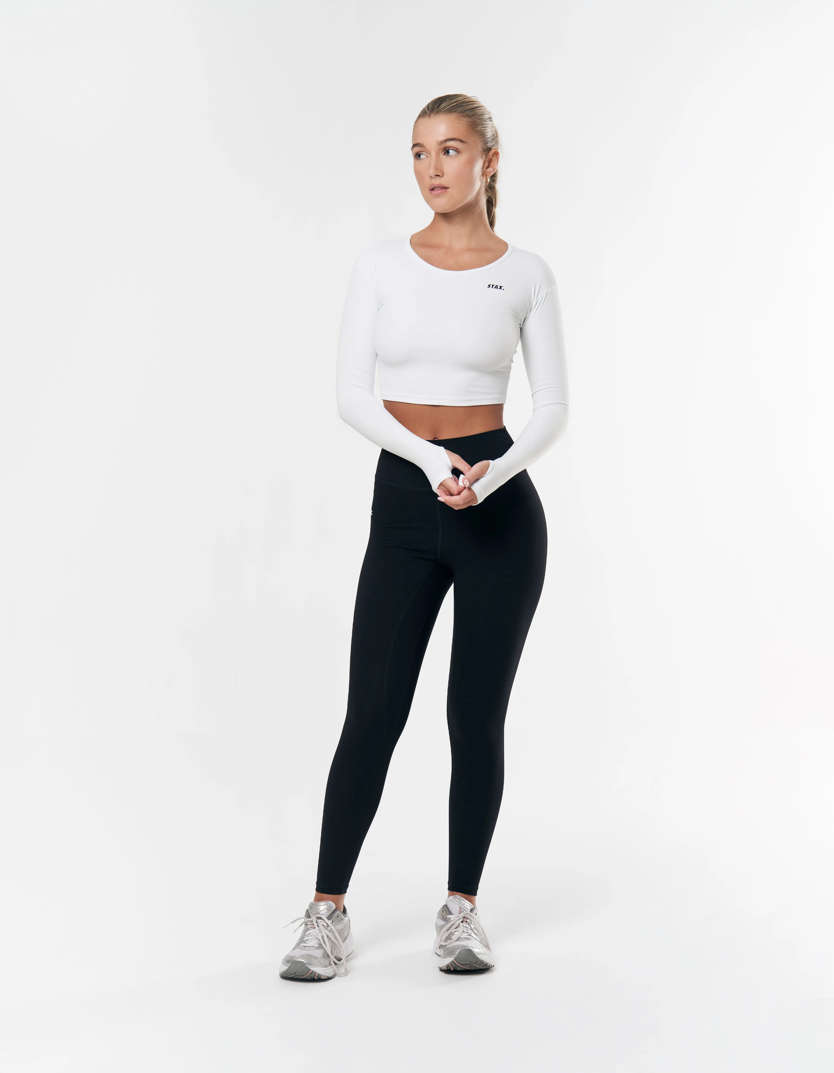 Scoop Long Sleeve NANDEX ™ - White