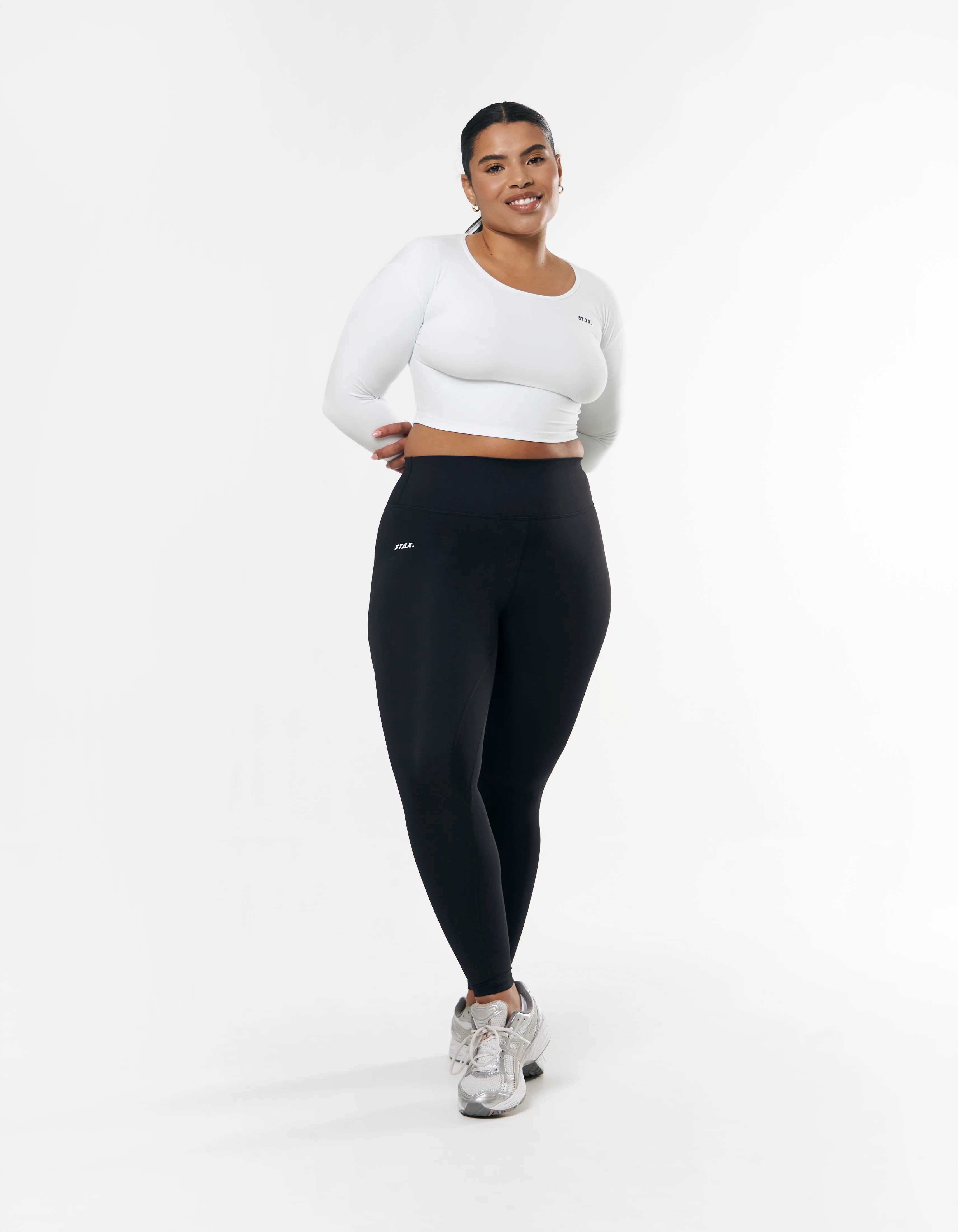Scoop Long Sleeve NANDEX ™ - White