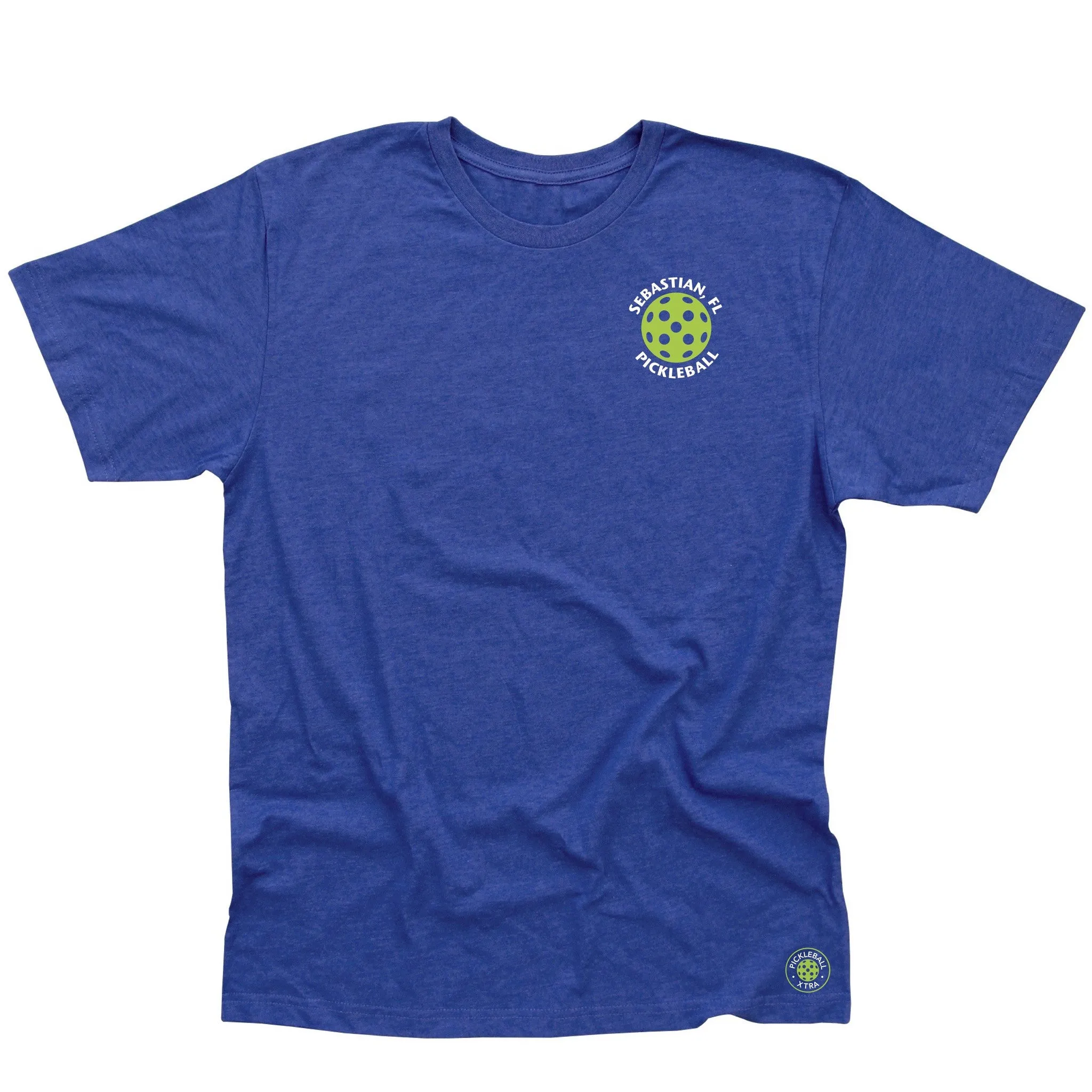 Sebastian, FL Men's Pickleball Club T-Shirt - Casual Cotton Blend