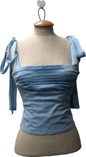 Seezona Murlong Cres Else Bustier Blue UK XS