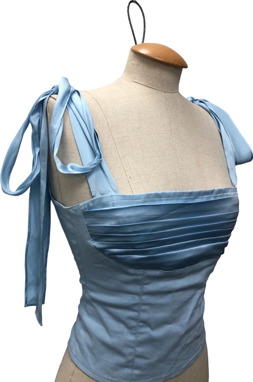 Seezona Murlong Cres Else Bustier Blue UK XS