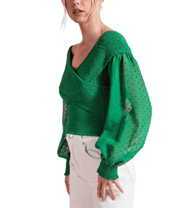Seraphina Polka Dot Blouse