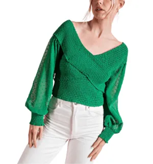Seraphina Polka Dot Blouse