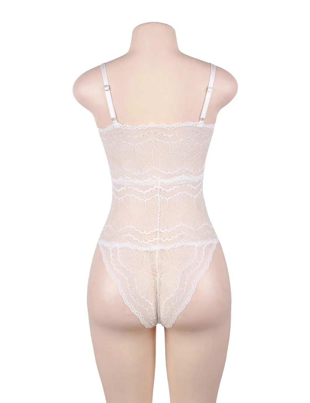 Sexy Egypt Chest Ribbon Adjusting Lace Teddy