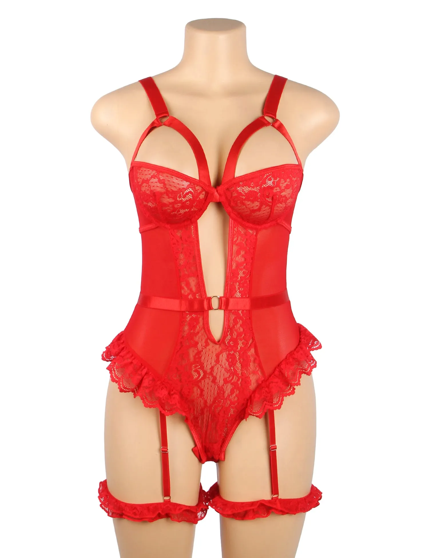 Sexy Slim Lace Garter Leg Ring Teddy Lingerie Egypt