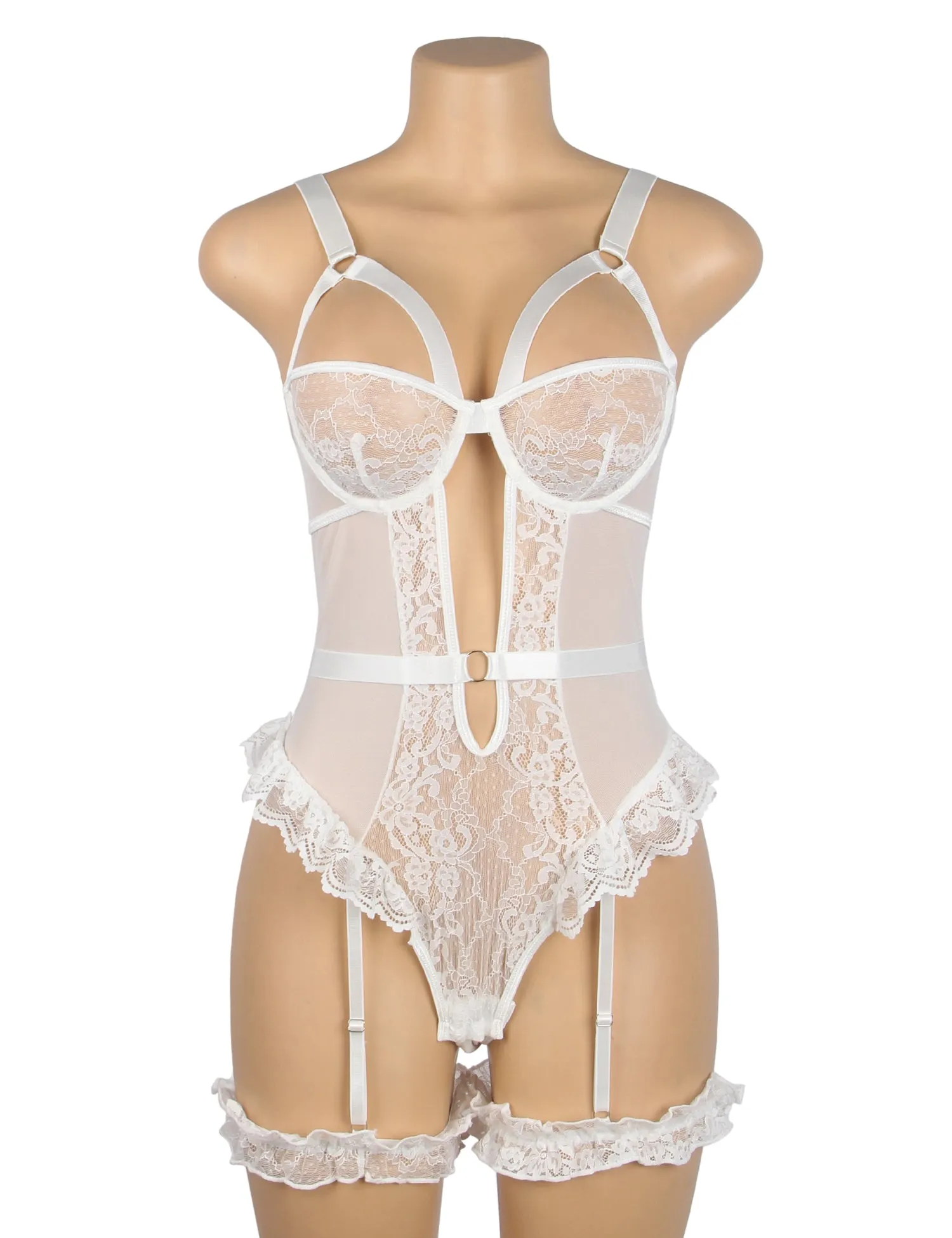 Sexy Slim Lace Garter Leg Ring Teddy Lingerie Egypt