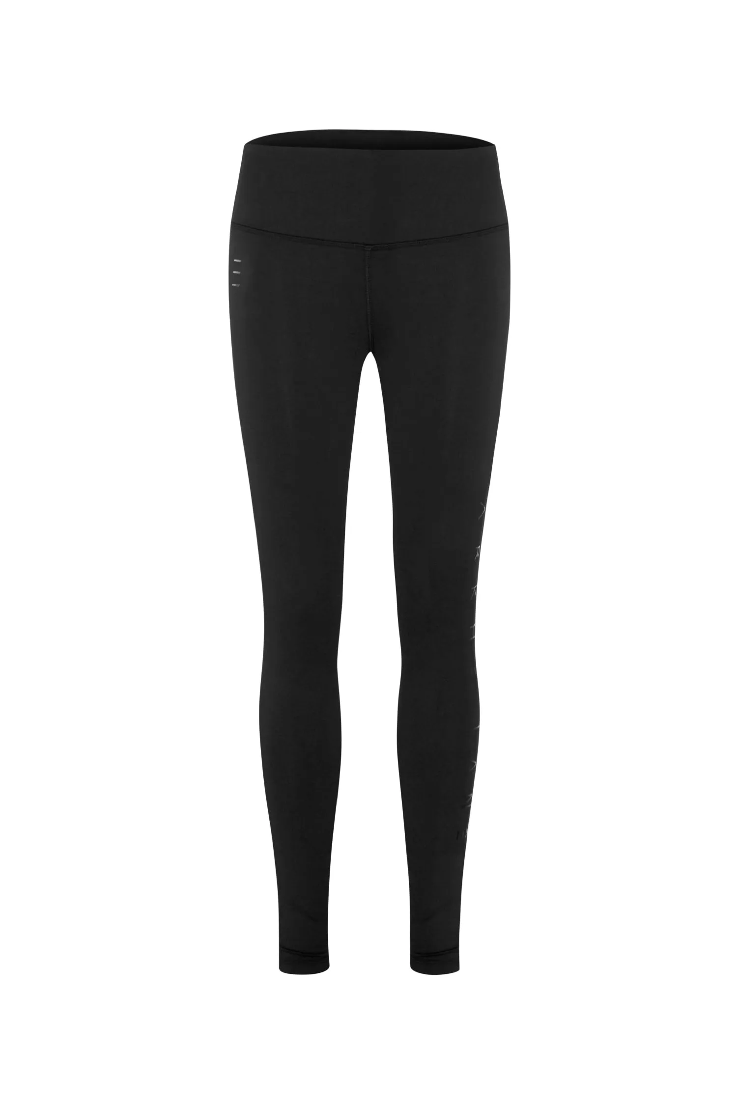 Shira High Waist Full Length Tight Black