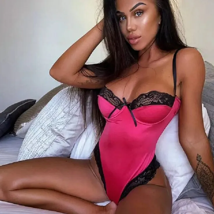 Silk Bodysuit | Silk Ligerie | Lace Lingerie | Sexy Lingerie