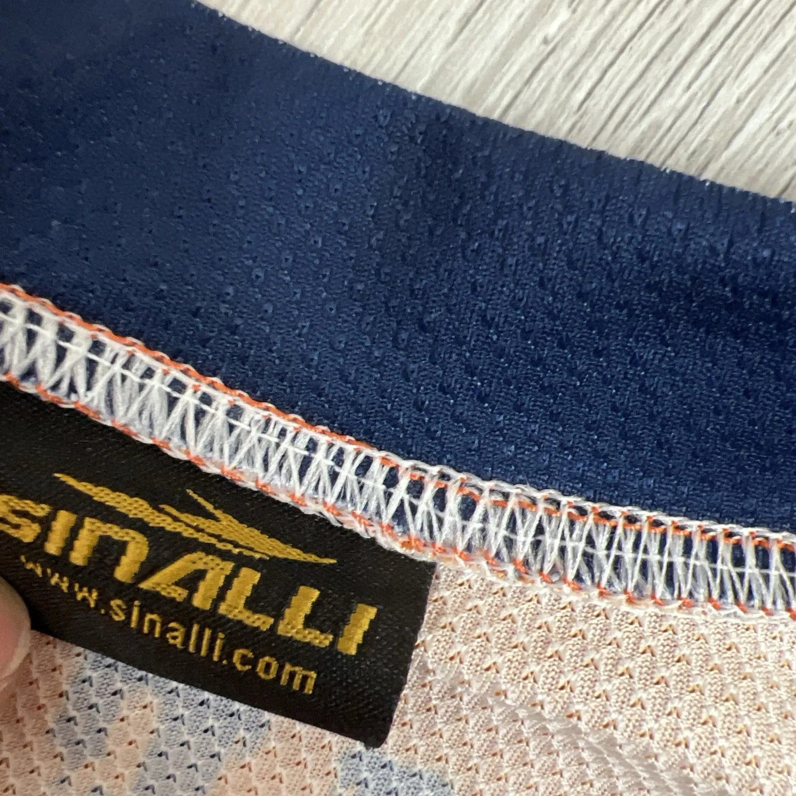 Sinalli Mens Orange Tumble Weeds Activewear T-Shirt Size Small