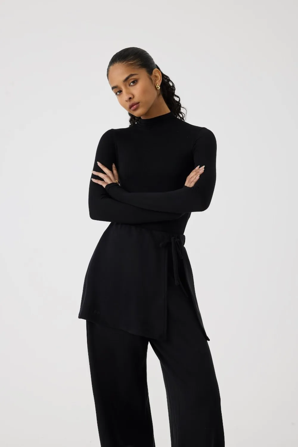 Skirt Wrap Trouser