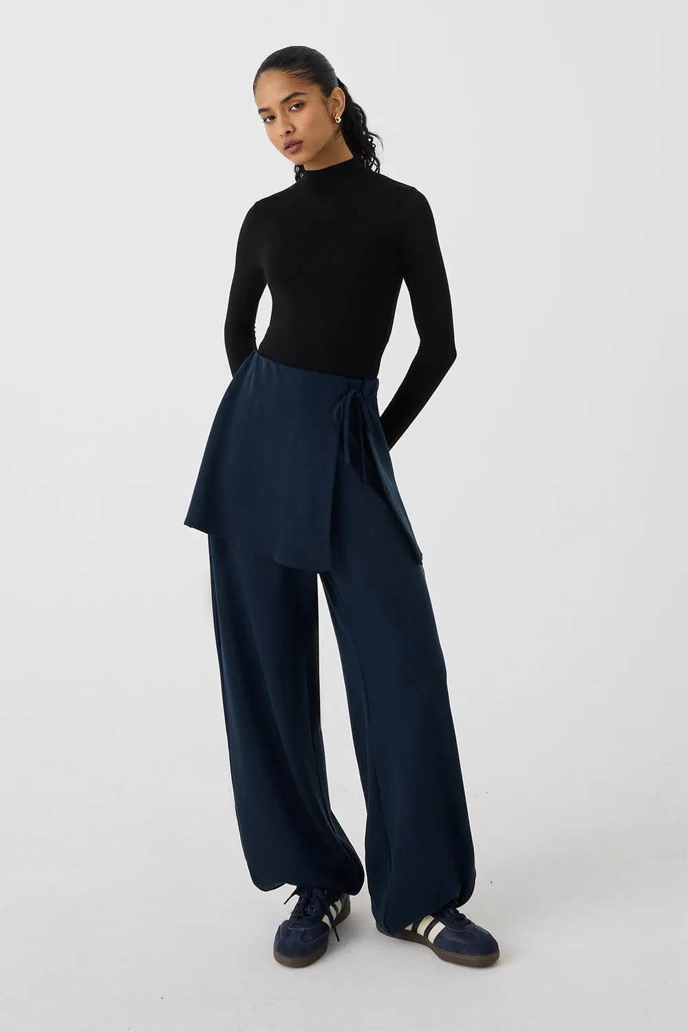 Skirt Wrap Trouser
