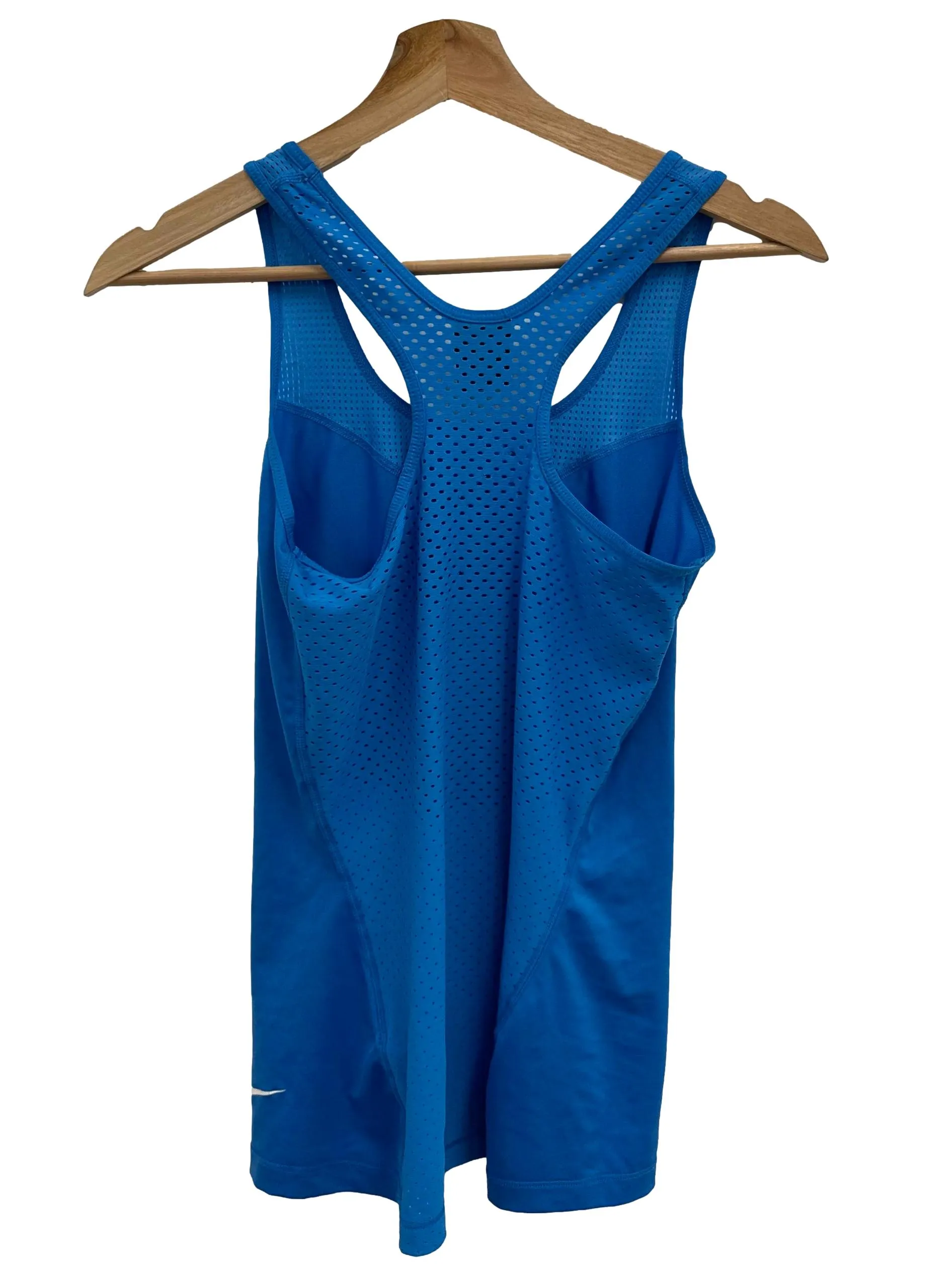 Sky Blue Mesh Tank