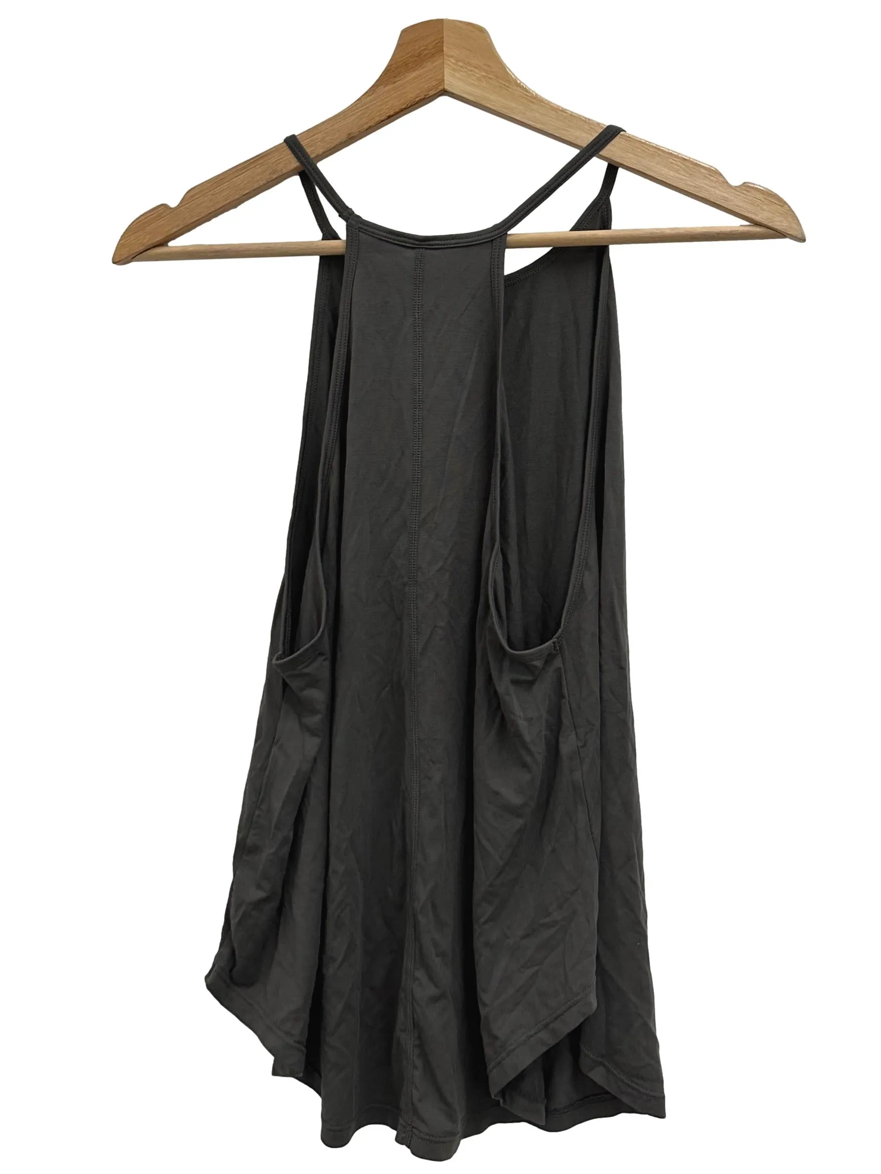 Slate Grey Halter Tank Top