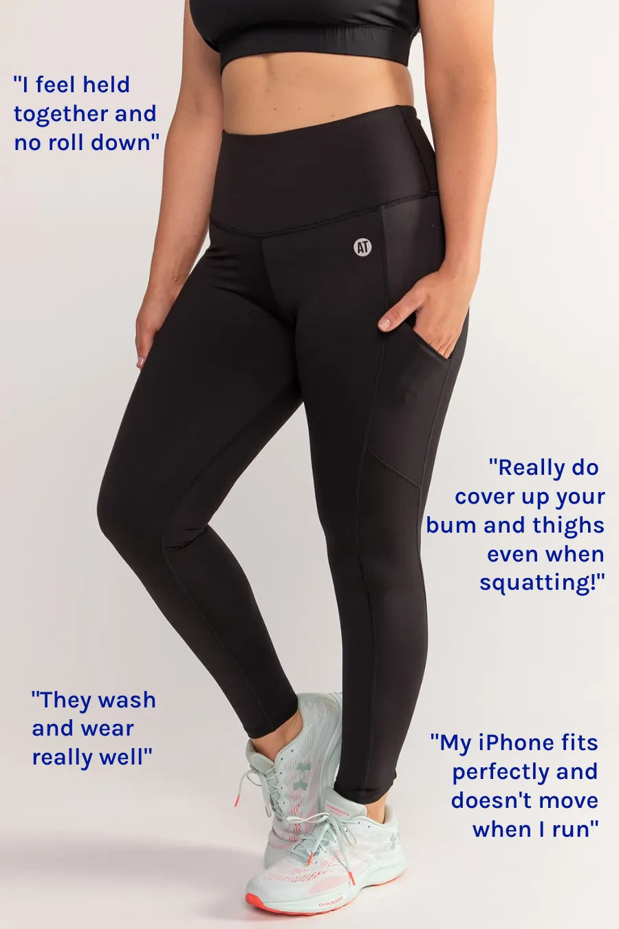 Smart Pocket Move Full Length Legging - Black