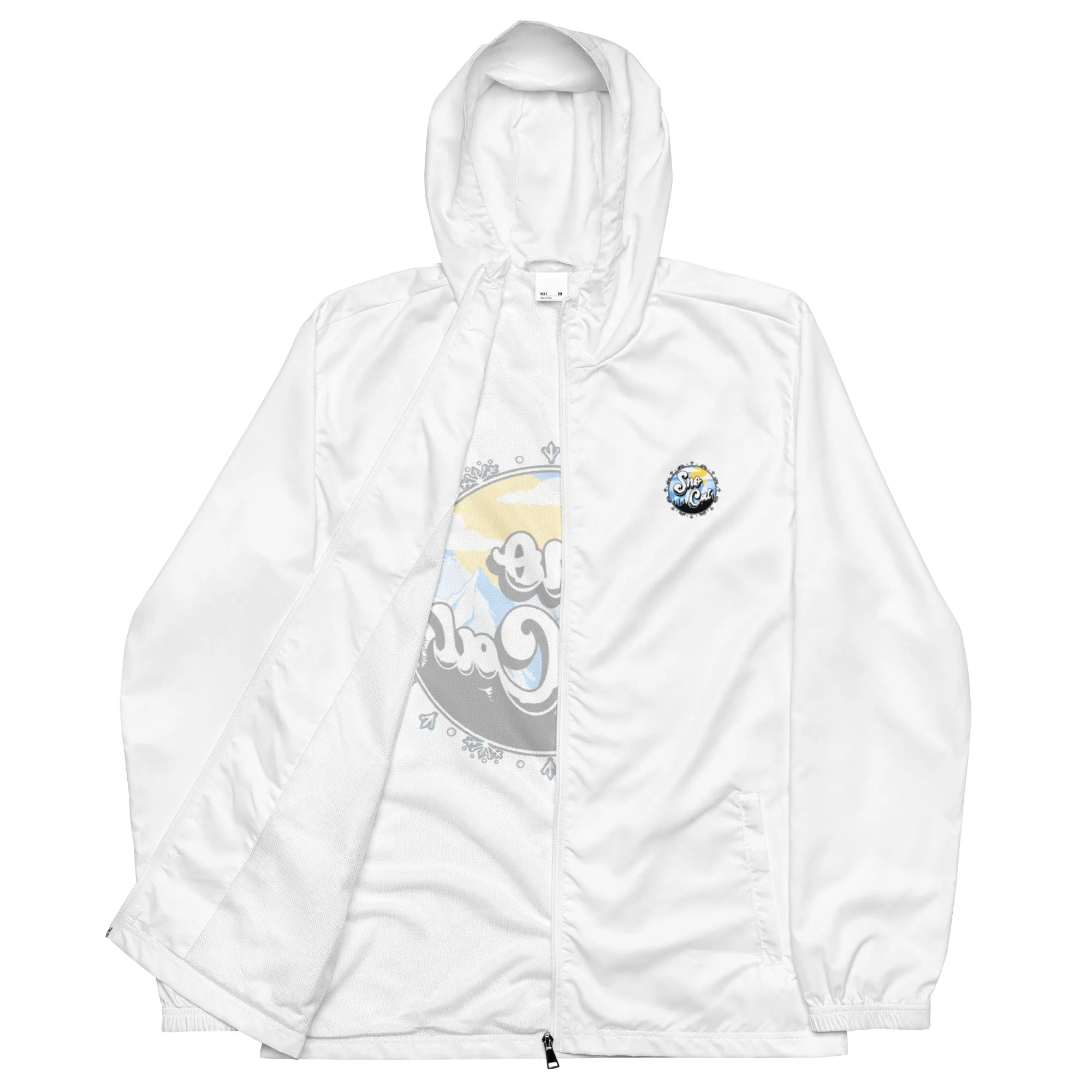 Sno Cal Circle Logo Water Resistant Windbreaker