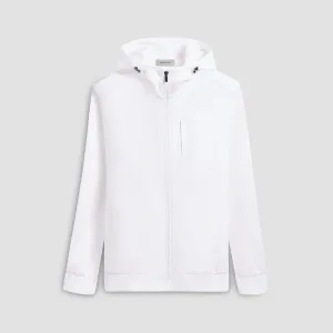 Soft Touch Performance Zip-Up Jacket With Hood