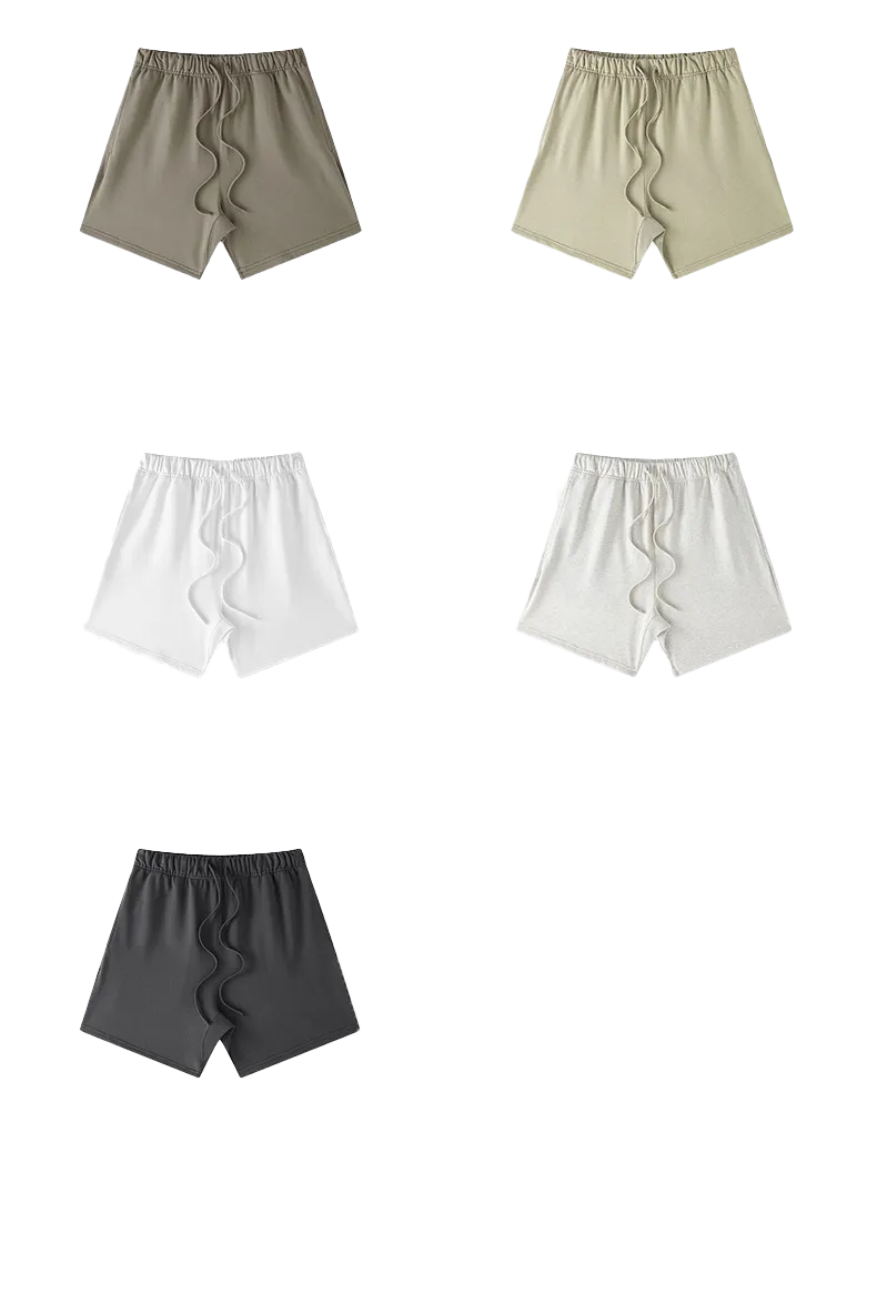 Solid color drawstring shorts-C11 | Inspanda