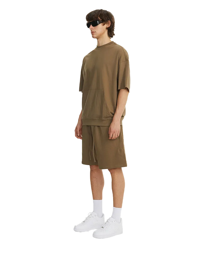 Solid color drawstring shorts-C11 | Inspanda