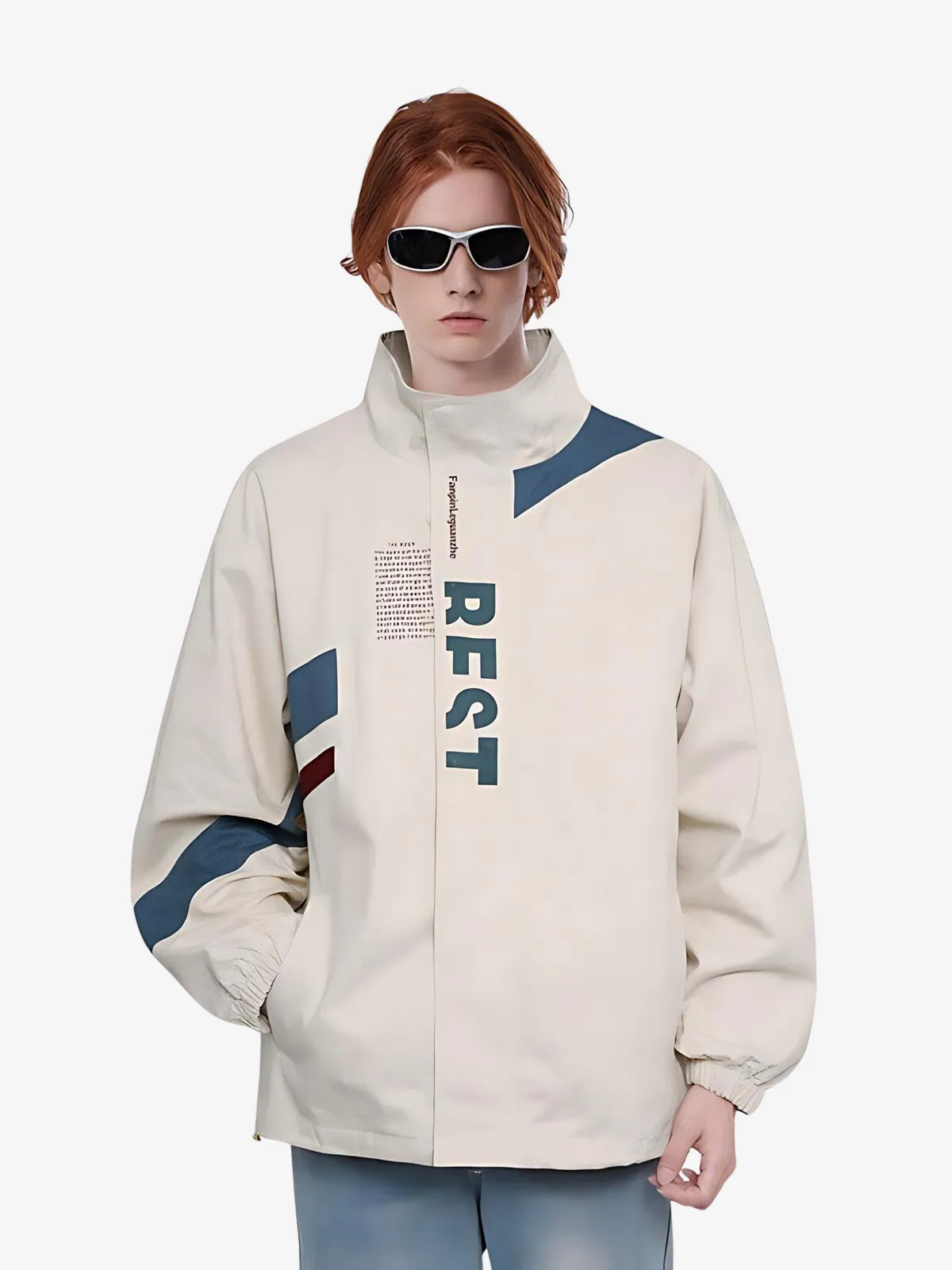 SPORTY RACE-STYLE JACKET