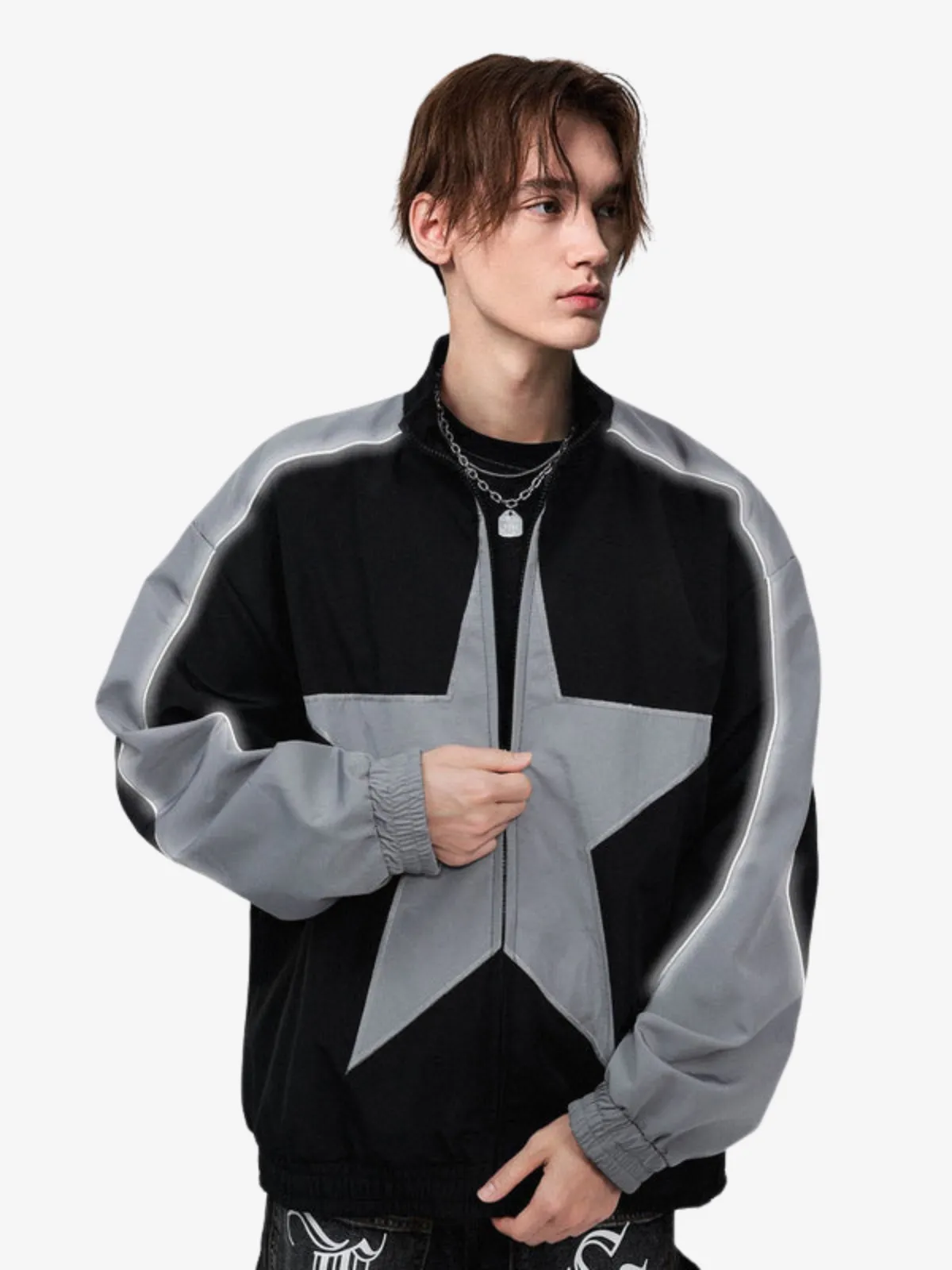STAR PATCH JACKET