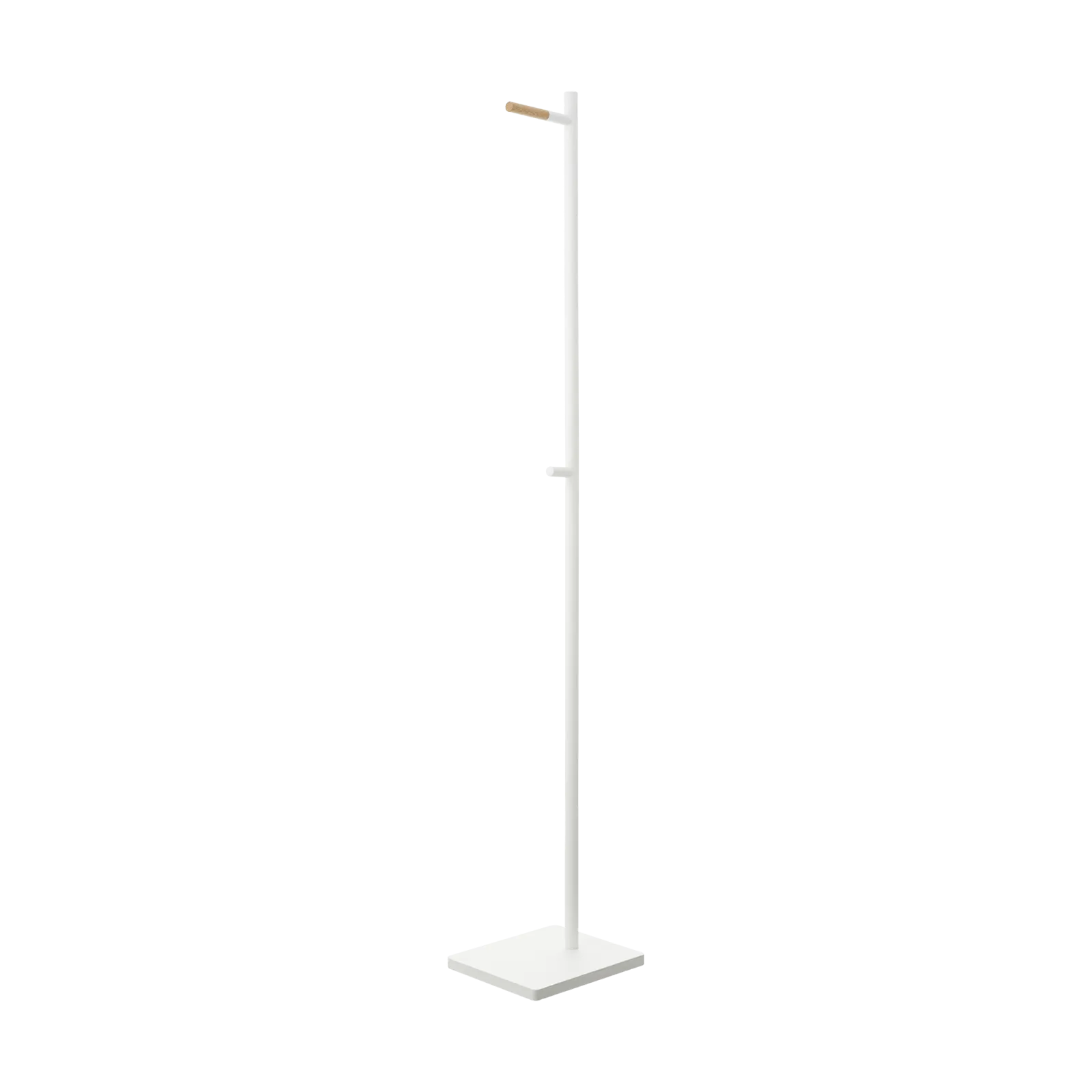 Steel   Wood Single Side Coat Rack · Yamazaki Home