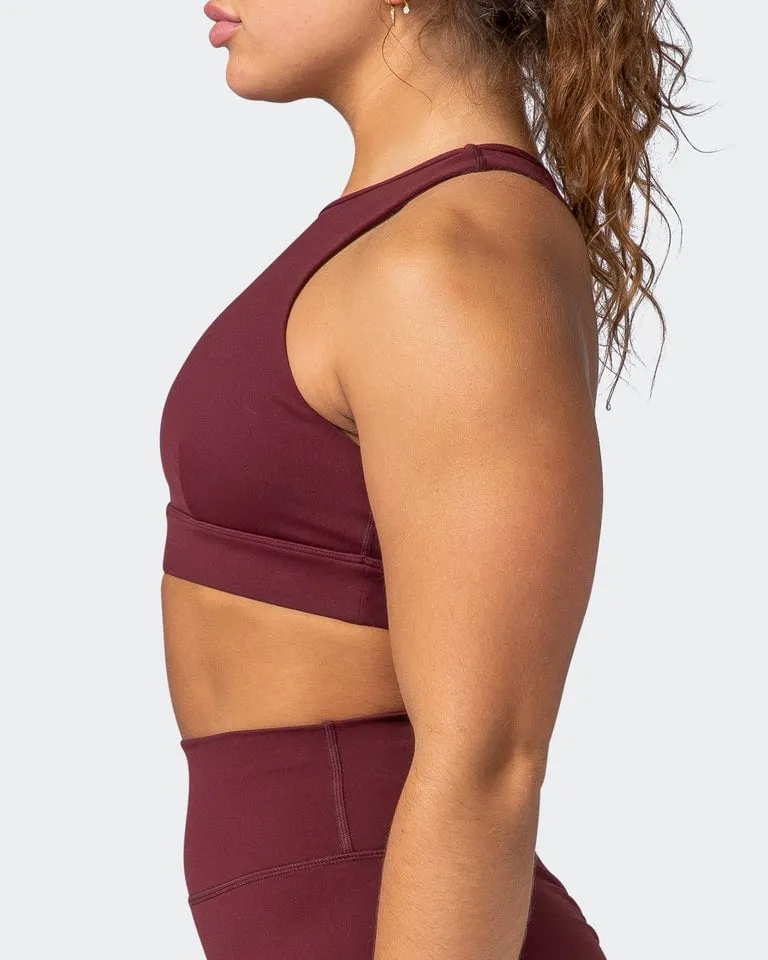 Step Up Bra Dark Plum