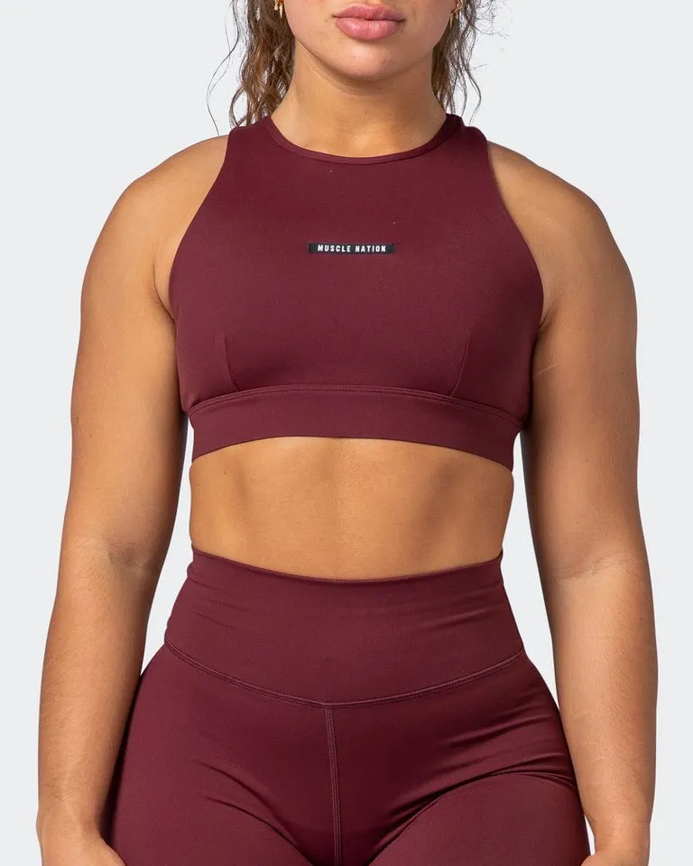 Step Up Bra Dark Plum