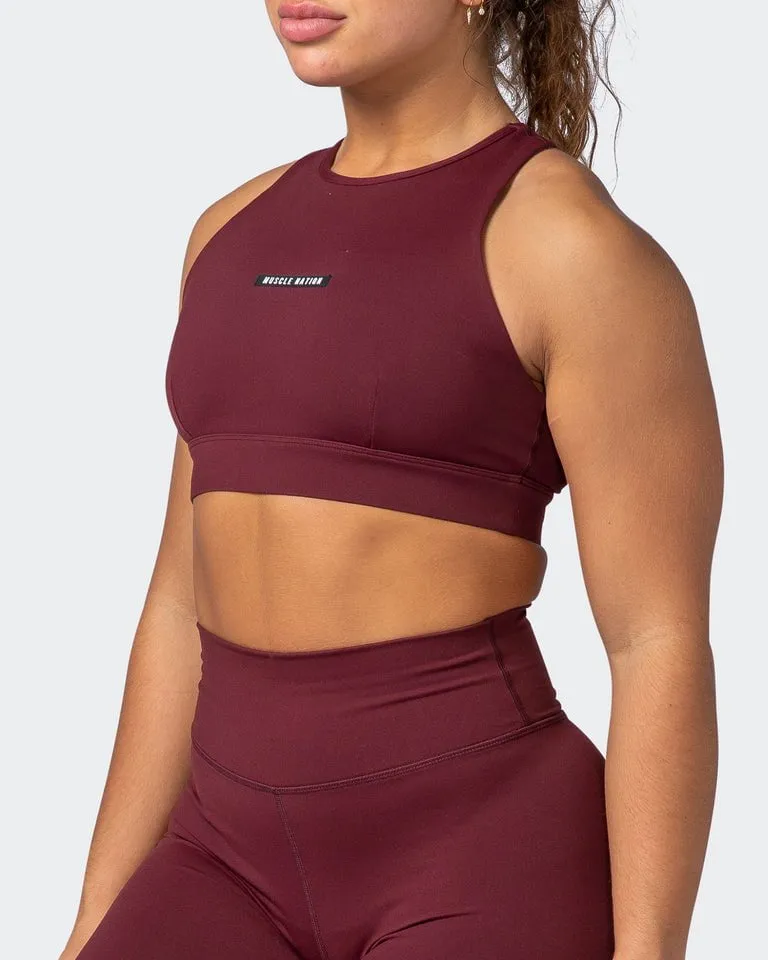 Step Up Bra Dark Plum