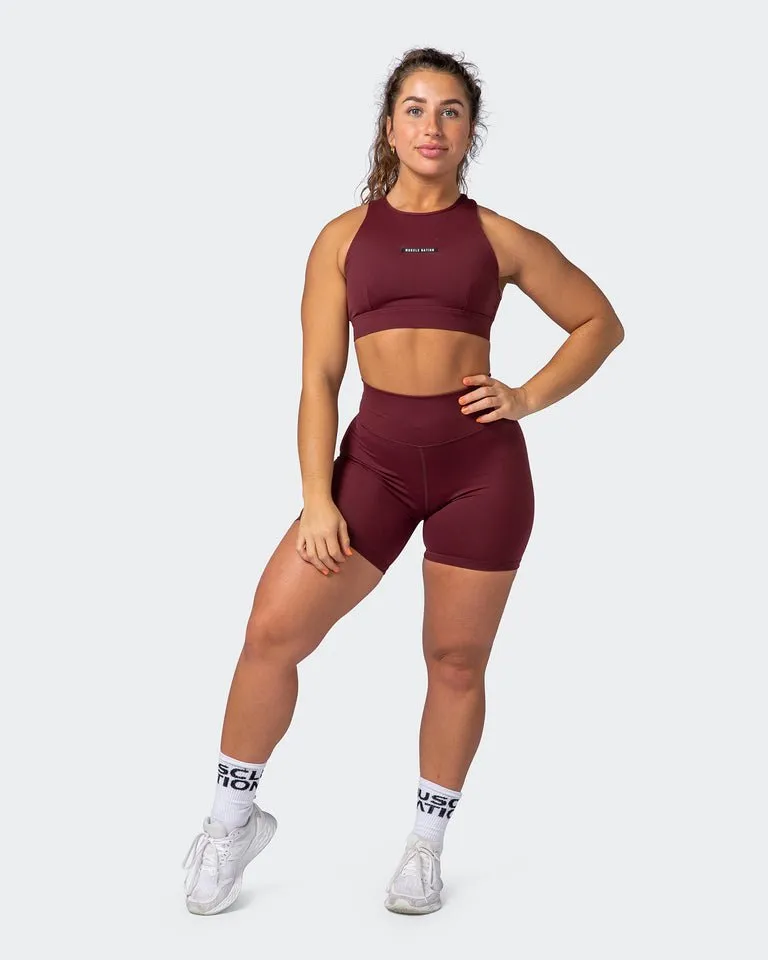 Step Up Bra Dark Plum