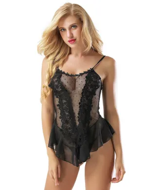 Stereoscopic Flower Lace Sexy Babydoll Egypt