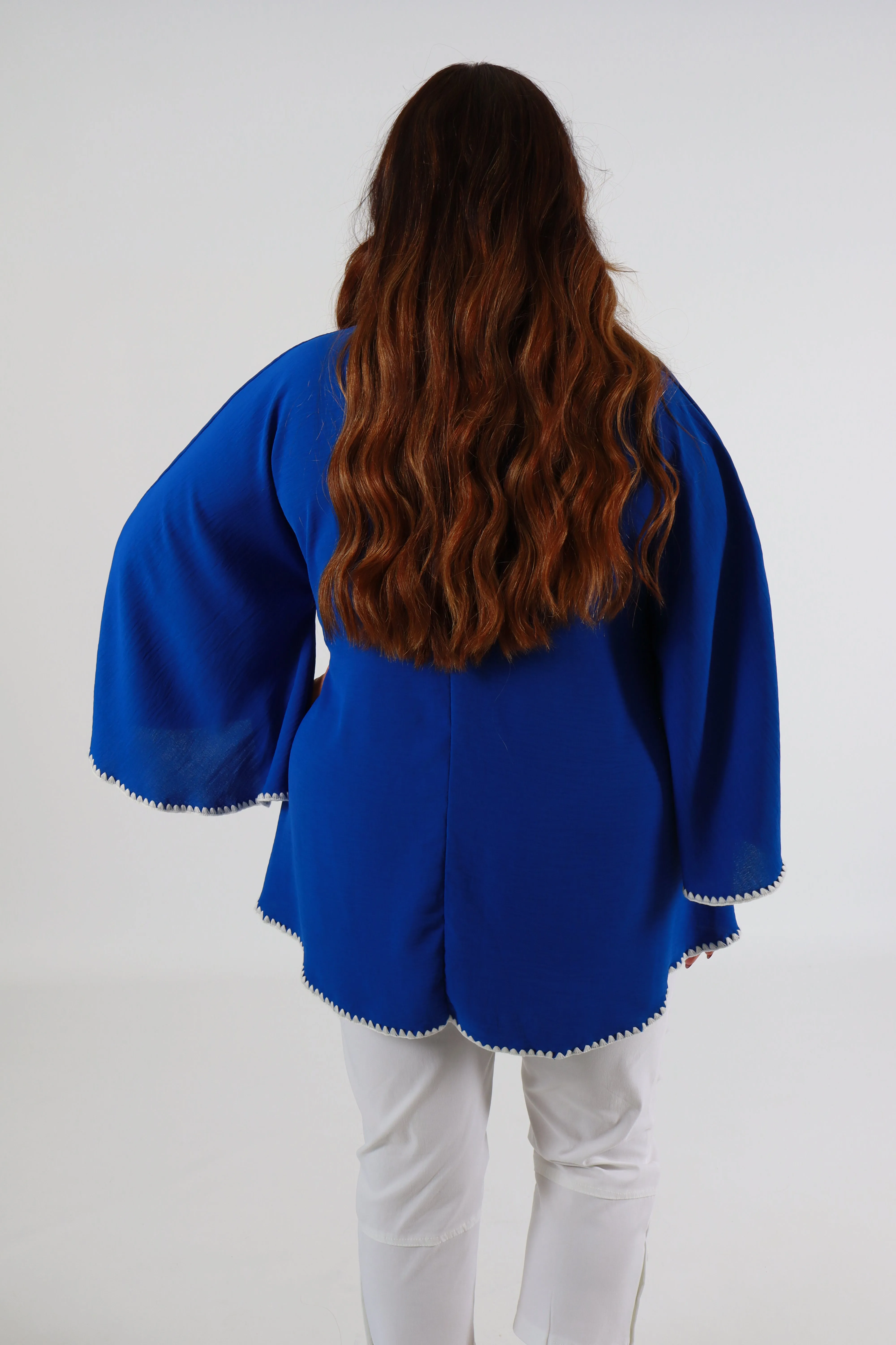 Stevie Blouse in Royal Blue
