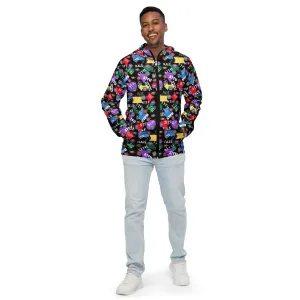 STFU Logos and Colors Men’s Windbreaker - Black