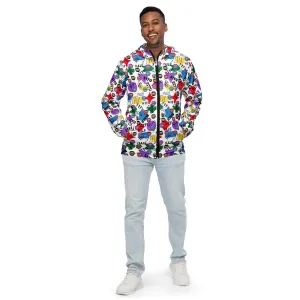 STFU Logos and Colors Men’s Windbreaker - White