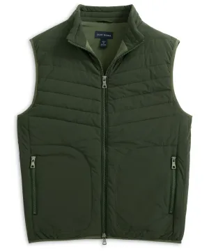 Stretch Nylon Puffer Vest
