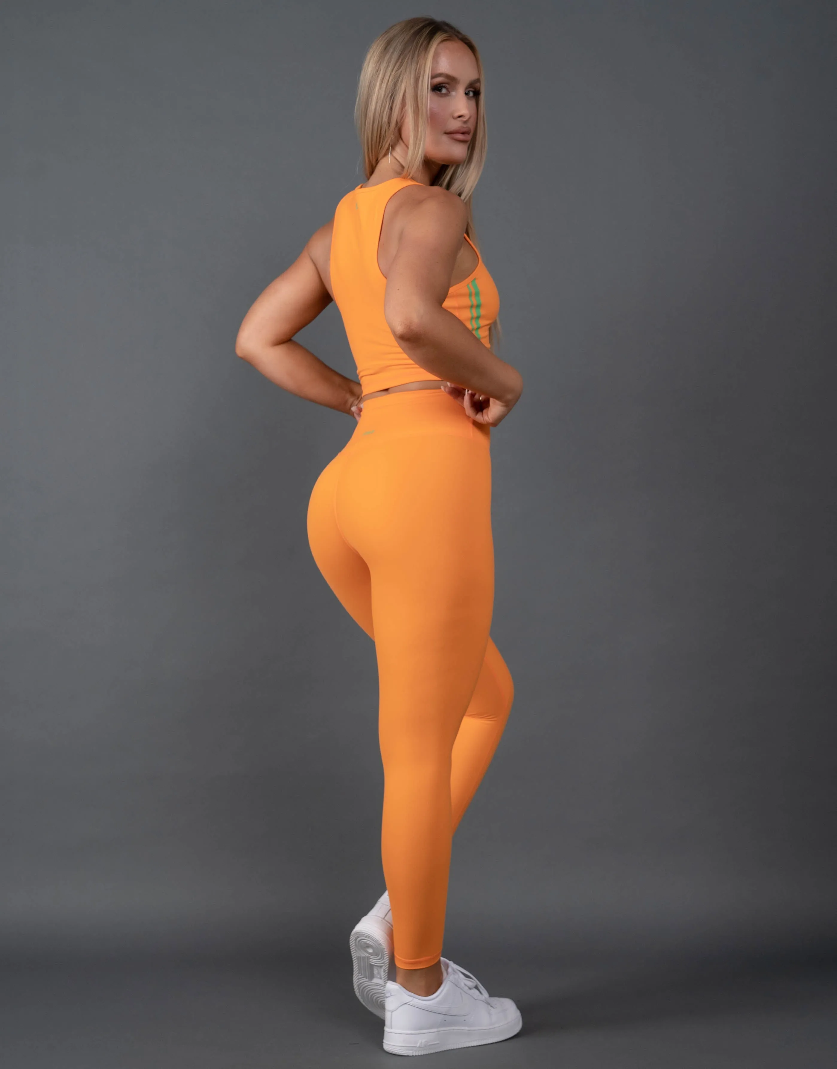 Summer 22 Crop Tank - Orange
