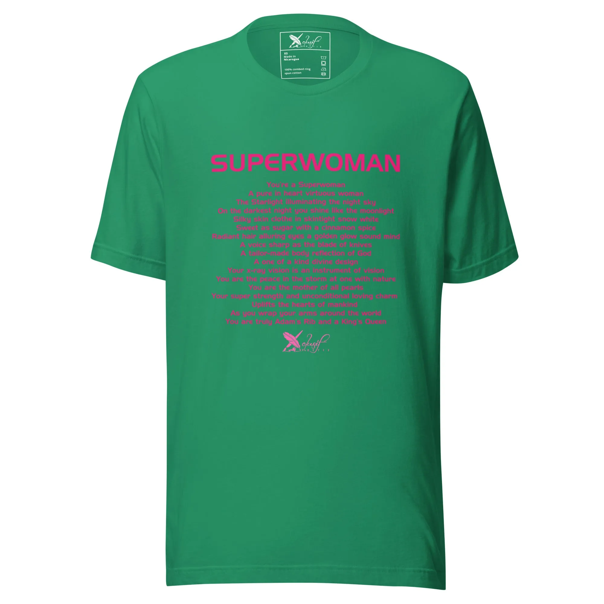 SUPERWOMAN BY XCLUSIF POETIX Unisex t-shirt