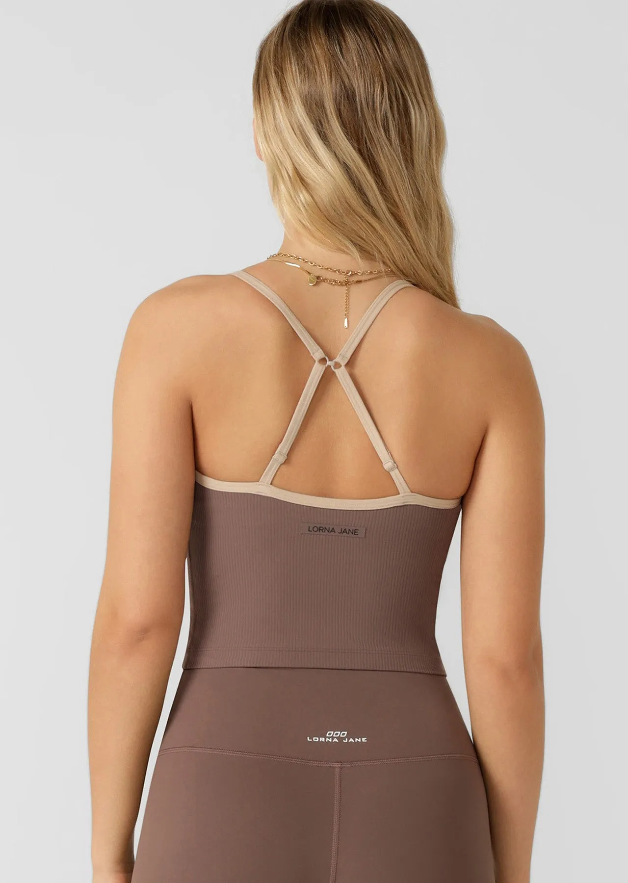 Sweetheart Tank Bra Combo | Stone