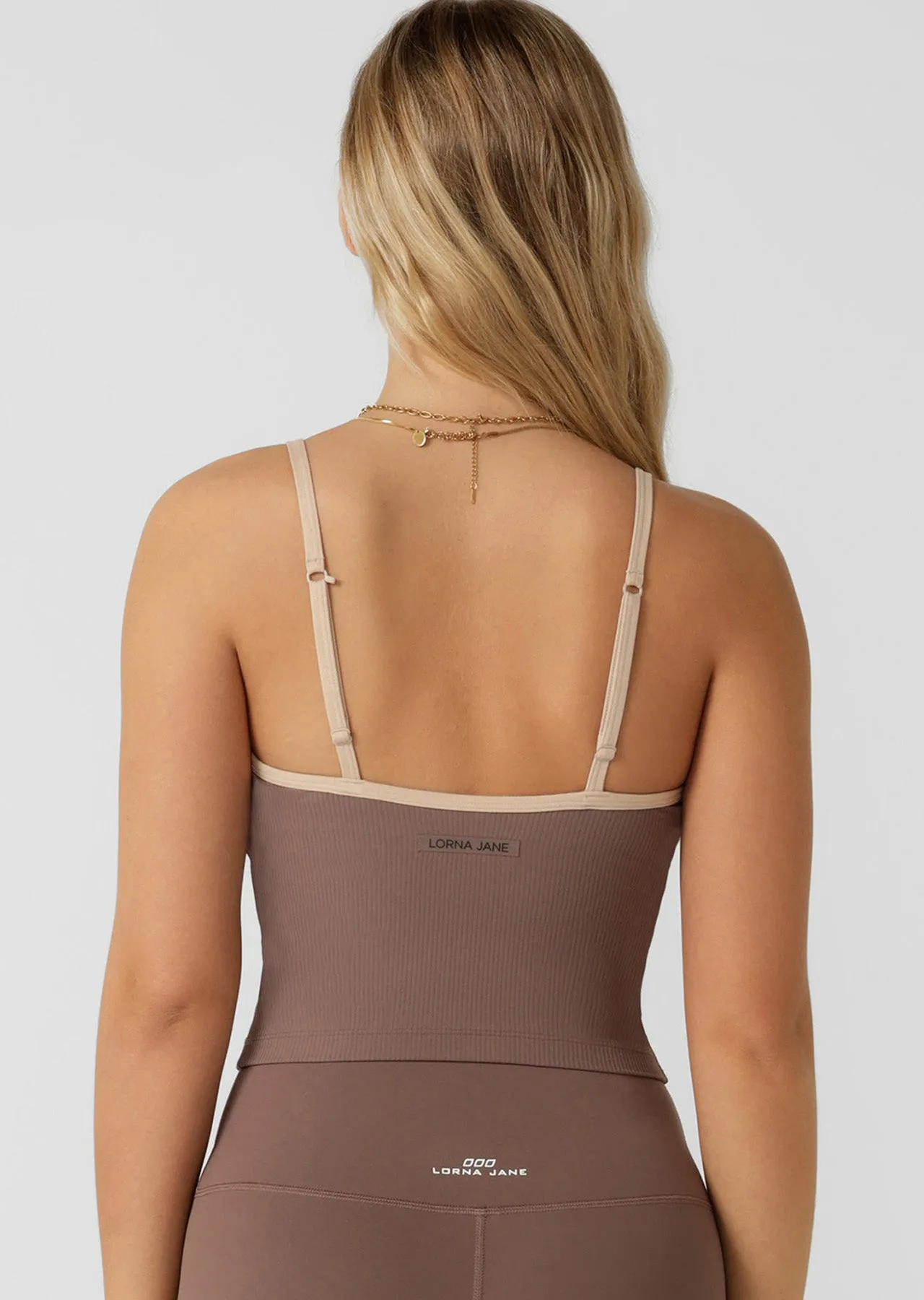 Sweetheart Tank Bra Combo | Stone