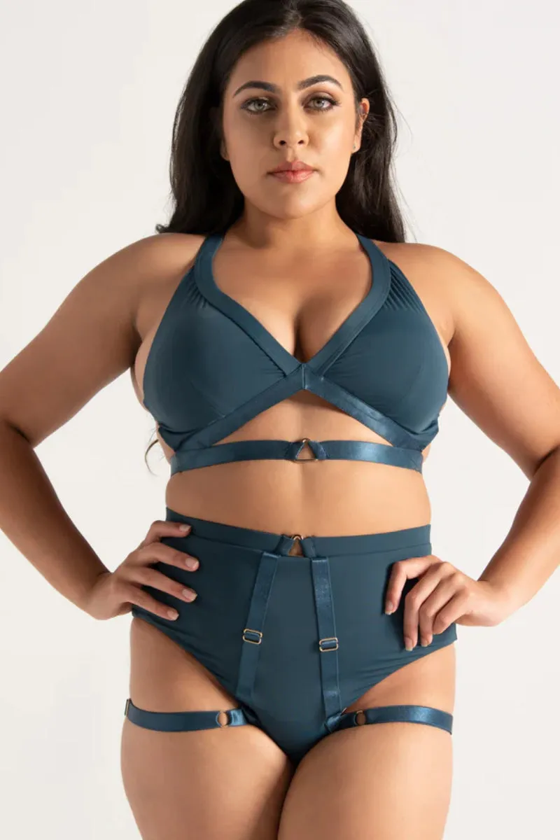 Tatiana Active Tokio Top - Matte Teal