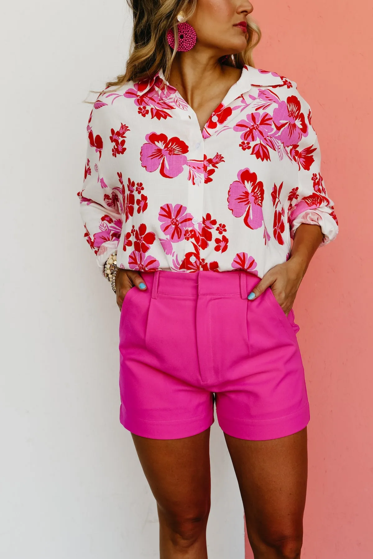 The Raelyn Tailored Shorts - FINAL SALE