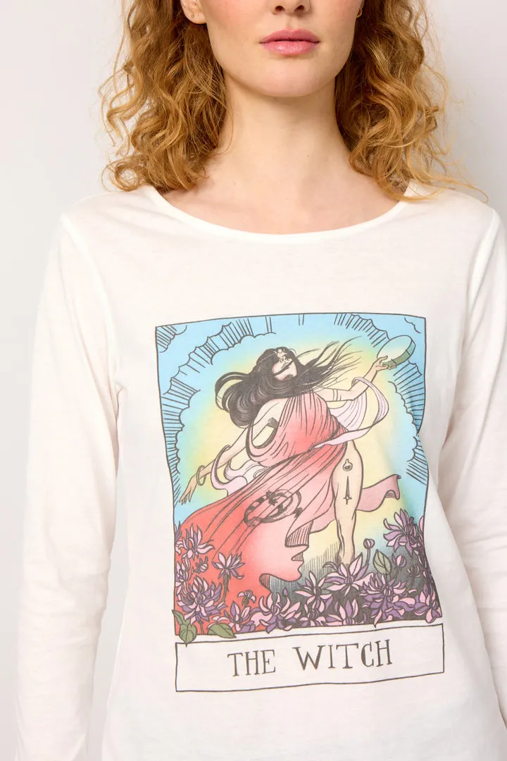 The Witch Long Sleeve - White