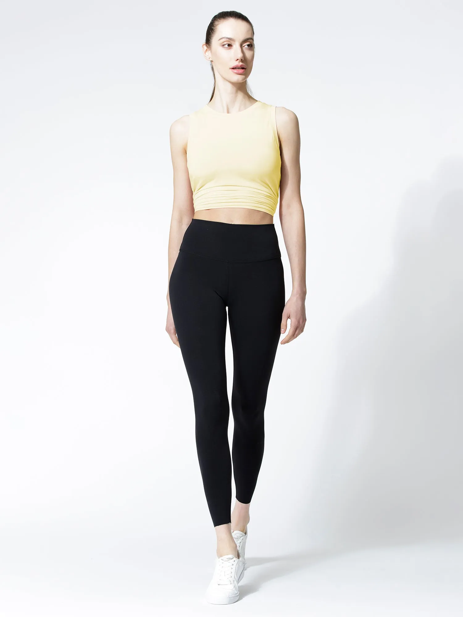 TIE BACK TRAINING TANK, JASMINE