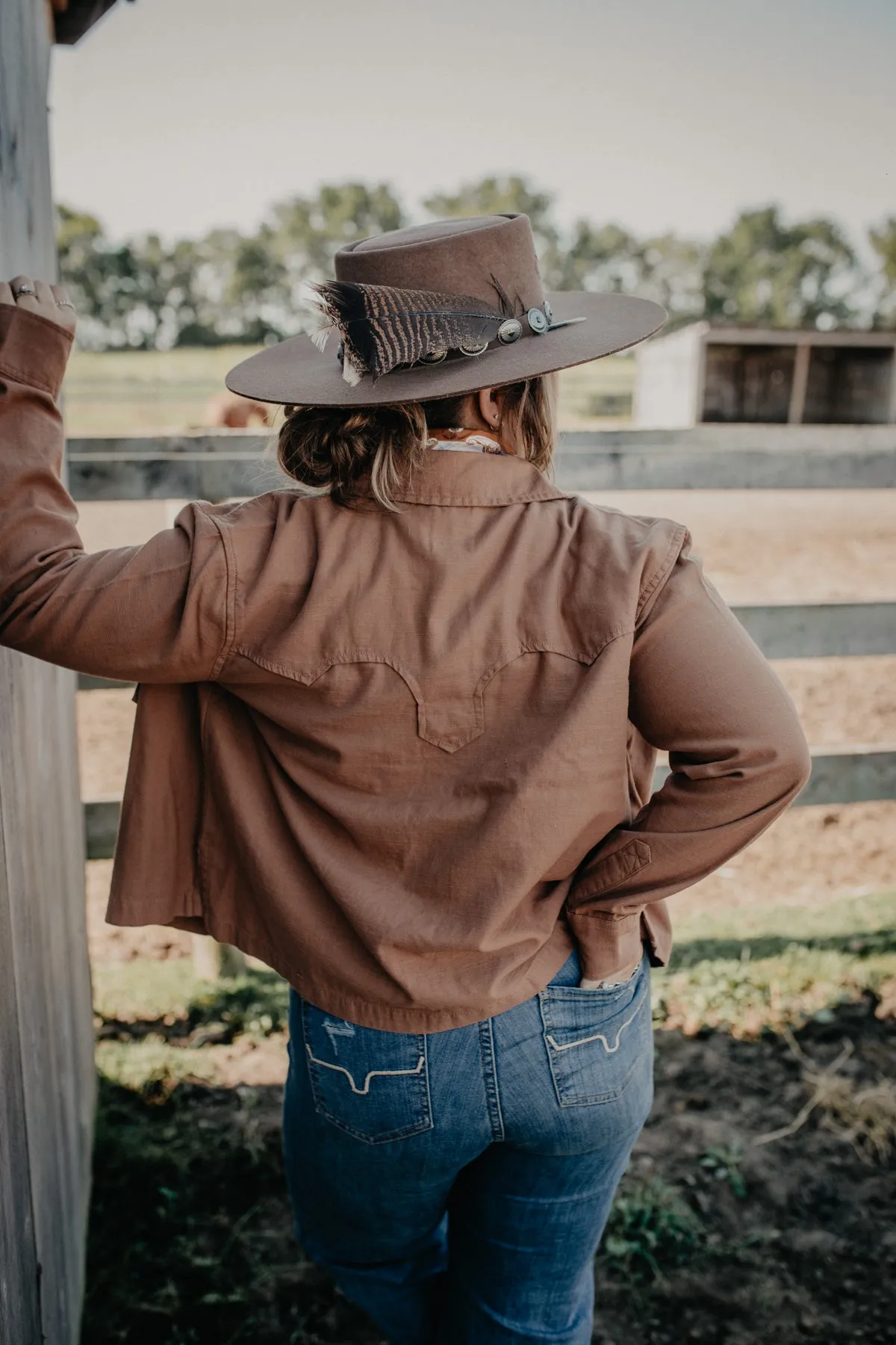 'Tombstone' Tan Lightweight Utility Jacket (L & XL Only)