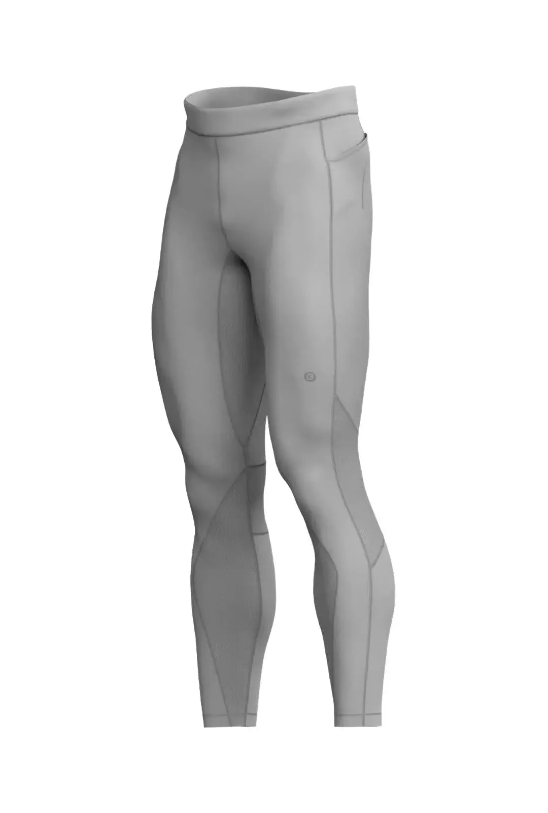 Total War Battle Vented Mesh Training Tight - Ghost Grey