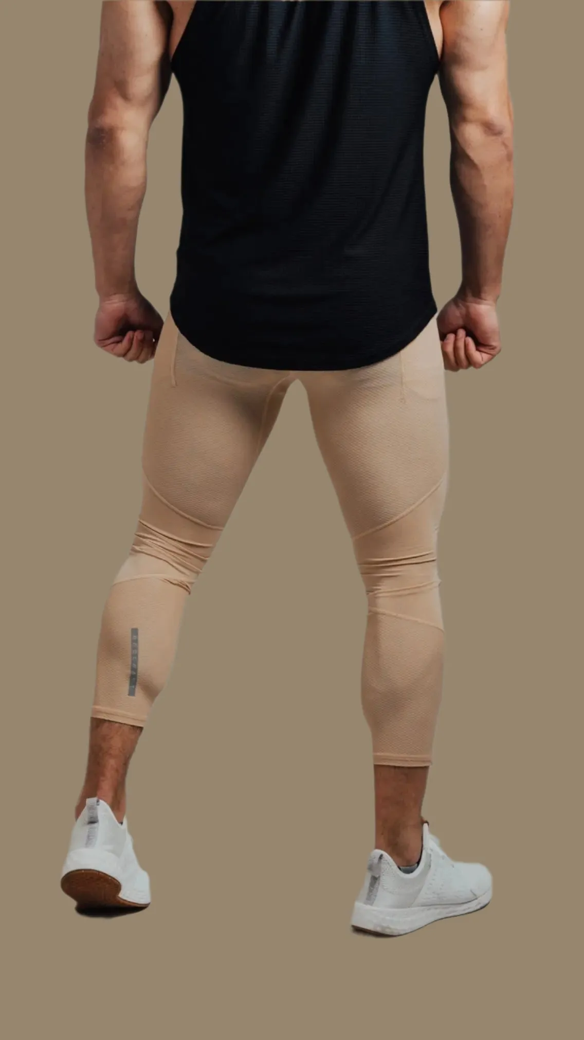 Total War Battle Vented Mesh Training Tight - King’s Gold