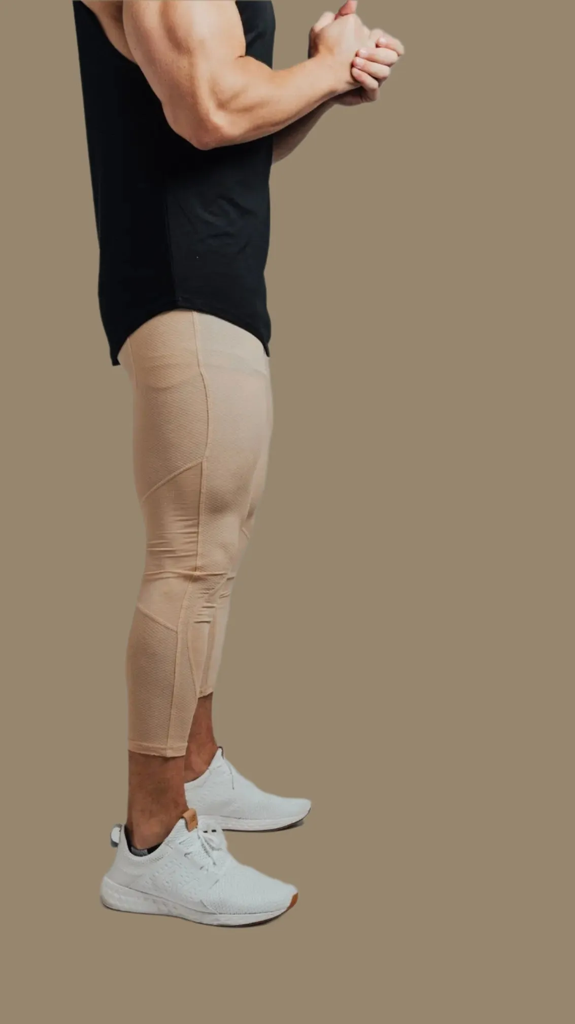 Total War Battle Vented Mesh Training Tight - King’s Gold