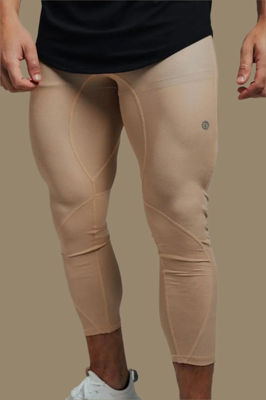 Total War Battle Vented Mesh Training Tight - King’s Gold