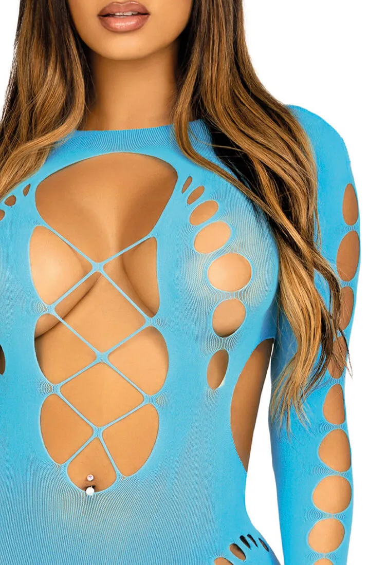 Turquoise cut-out dress lingerie - To The Moon & Back
